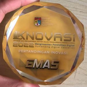 Prensapapeles de Cristal K9 en Blanco al por Mayor, Prensapapeles de Cristal con Logotipo 3D Grabado Personalizado para Decoración de Escritorio de Oficina - Product Image 5