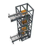 Solution de manutention de type Z Ascenseur électrique personnalisé Convoyeur vertical continu de levage de cargaison
