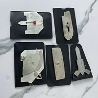 Kit d'outils de jauge de soudage avec jauge conique de Type de boîtier bref HI-LO Test Ulnar Pipe Pit Ruler Cam Welder Inspection