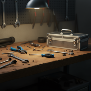 Destornillador plano Fervi de 100 mm con mango colgable - Product Image 3