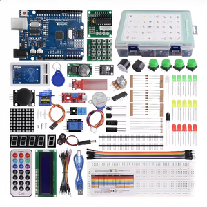 <span class=keywords><strong>Kit</strong></span> de démarrage pour <span class=keywords><strong>Arduino</strong></span> <span class=keywords><strong>Kit</strong></span> de démarrage avec boîte de vente au détail pour les enfants d'âge scolaire <span class=keywords><strong>Kit</strong></span> de programmation éducatif Jouets éducatifs pour <span class=keywords><strong>Arduino</strong></span> - Product Image 1