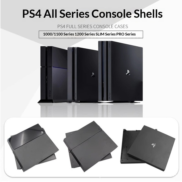 Replacement console Shell Is Suitable for PlayStation 4/PS4 SLIM 2000 Host Shell for ps4 Slim 1000/1100 1200 Host Shell Repair