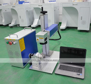 เครื่องแกะสลักเลเซอร์ไฟเบอร์แบบพกพาสำหรับเหล็ก SS CS จากโรงงาน - Product Image 2