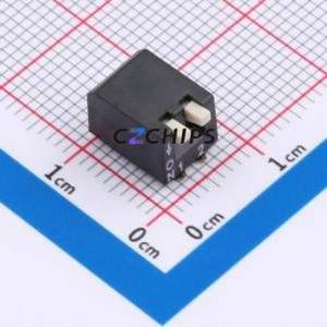 DSPV-02-LS-GET DIP Switch SMD,P=2.54mm Switch Piano Key Single Pole Single Throw 2 2.54mm - Product Image 1