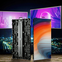 P3.91 IP65 Impermeable Publicidad al aire libre Pantalla LED 3840Hz Frecuencia de actualización 4500-5000 Nits Montaje rápido para fiesta de DJ