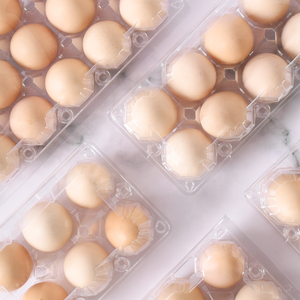 Wholesale Disposable Clear Organizator <strong>Egg</strong> Box, Recycle Blister PET Transparent Plastic <strong>Egg</strong> Trays Packaging for 30 <strong>Eggs</strong> Holes - Product Image 4