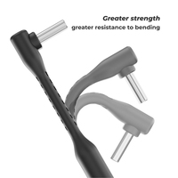 Câble d'extension USB-C FPC coudé 90 degrés court 50 mm, mâle-femelle, 40 Gbit/s, 4K60Hz, charge rapide PD, portable, vente en gros