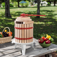 Presse-agrumes manuel en spirale 12L pour fruits et légumes, facile à utiliser pour le camping en plein air et les activités de loisirs, marque XH