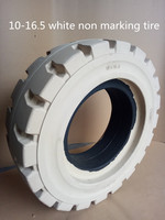 Skid Steer Loader Pneu Roues Mini Chargeur 10-16.5 R4 SKS1 Pneus Solides Caoutchouc et Acier Matériel Tubeless Type pour BC S185