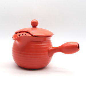 BAMBUS personnalisé Kyusu <span class=keywords><strong>pas</strong></span> cher théière en céramique classe 1000ml théière émail <span class=keywords><strong>japonais</strong></span> théière en fonte avec couvercle pour Matcha - Product Image 3