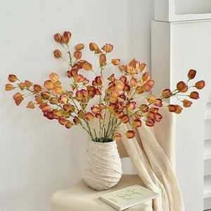 Yasunobu Artificial Lantern <b>Flower</b> Silk <b>Single</b> Branch Eco Friendly For Wedding Home Decor - Product Image 3