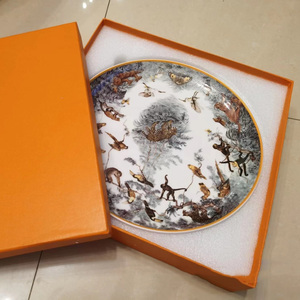 Wholesale 10 Inch Fine China Dishes Bone China Dishes Porcelain Luxury Dinner Plates for Home - Product Image 3