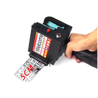 Imprimante à jet d'encre portable Yaomatec 5 cm, date d'expiration, code-barres, code QR, logo, imprimante portable, imprimante à jet d'encre à grands caractères pour carton