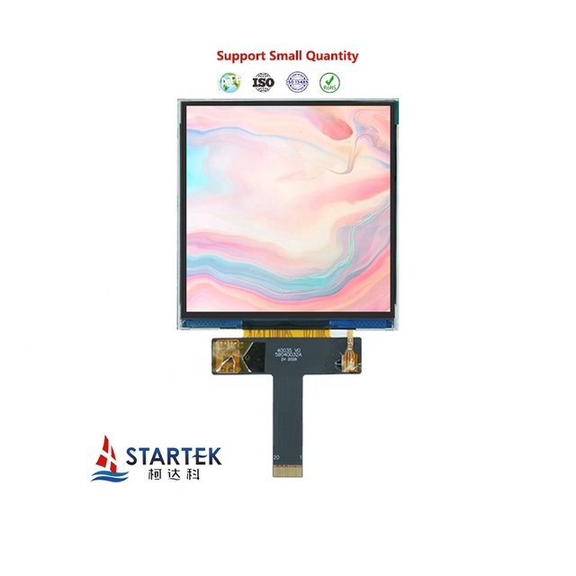 720*720 Square TFT LCD Display Module 4 Inch IPS Screen Panel with MIPI Interface ST7703 Touch Screen Panel