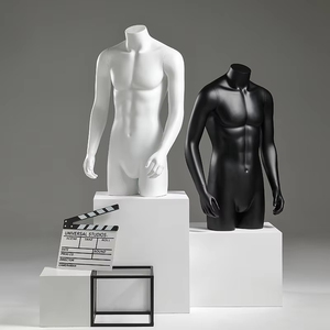 Usine en gros affichage factice <span class=keywords><strong>Lingerie</strong></span> magasin de vêtements pour hommes Muscle torse <span class=keywords><strong>Mannequin</strong></span> demi-corps mâle <span class=keywords><strong>Mannequin</strong></span> Muscle athlétique - Product Image 2