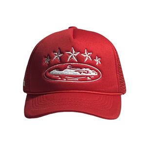 หมวกแก๊ป Corteiz 5 Starz Alcatraz ลายพรางตาข่าย ป้องกันแสงแดด สำหรับทุกเพศ พร้อมลายปักรูปดาวห้าแฉก - Product Image 2