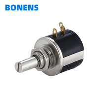 Bonens 534-1-1 103 10K/5K 5% Precision Multi-turn Wirewound Potentiometer 500V 22x38mm Plastic Shell Sunstar Embroidery