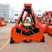 Godet de préhension électro-hydraulique robuste à tête rotative 360° pour ports et quais, directement du fabricant