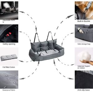 Colchón Impermeable Personalizado para Perros en el Asiento Trasero del Coche, Alfombrilla Extraíble para Mascotas, También Puede Usarse como Cama para Gatos o Perros - Product Image 4