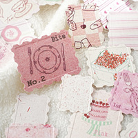 20 autocollants par paquet, série Moments Chaleureux, tampons en relief, autocollants amusants pour collage, matériel pour carnet de notes.