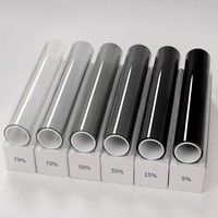 Film teinté pour vitres de voiture, protection solaire, blocage de la chaleur, protection UV, réduction de la chaleur, film isolant pour voiture, protection UV, film automobile