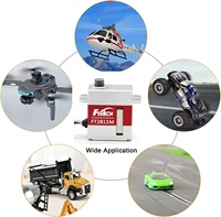 Feetech 11KG Hochdrehmoment 0,059Sek Kernloser CNC-Gehäuse Superstarker Stahl 10mm Flügelservo für RC-Segelflugzeuge Elektronisches Spielzeug Roboter