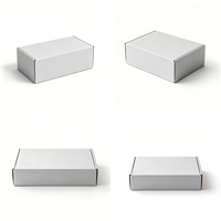 Cajas de Cartón Corrugado Pequeñas para Envíos, Materiales Reciclados, Laminación Mate, Carpetas Rígidas para Envíar Calcetines, Pieles y Otros Artículos Pequeños
