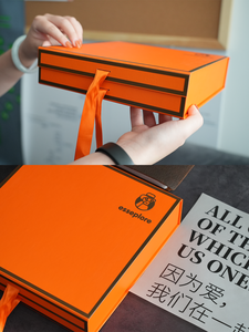 Caja de papel cosmético impresa personalizada, caja de regalo de cartón resistente para Paleta de sombras de ojos, rubor compacto y brochas de maquillaje - Product Image 2