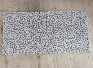 Thiết kế hiện đại lá hoa Gạch <span class=keywords><strong>Mosaic</strong></span> ý Carrara bằng đá cẩm thạch trắng Tường sàn gạch cho biệt thự sử dụng Hy Lạp thassos bằng đá cẩm thạch trắng - Product Image 6