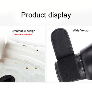 بالجملة عالية الجودة شعار مخصص دائم الكيك بوكسينغ التدريب المهني بو الجلود قفازات الملاكمة للبالغين - Product Image 4