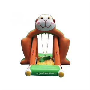 Jouet aquatique gonflable Monkey Swing, double couture, points de soudure renforcés, PVC résistant aux UV, pour parcs aquatiques - Product Image 1
