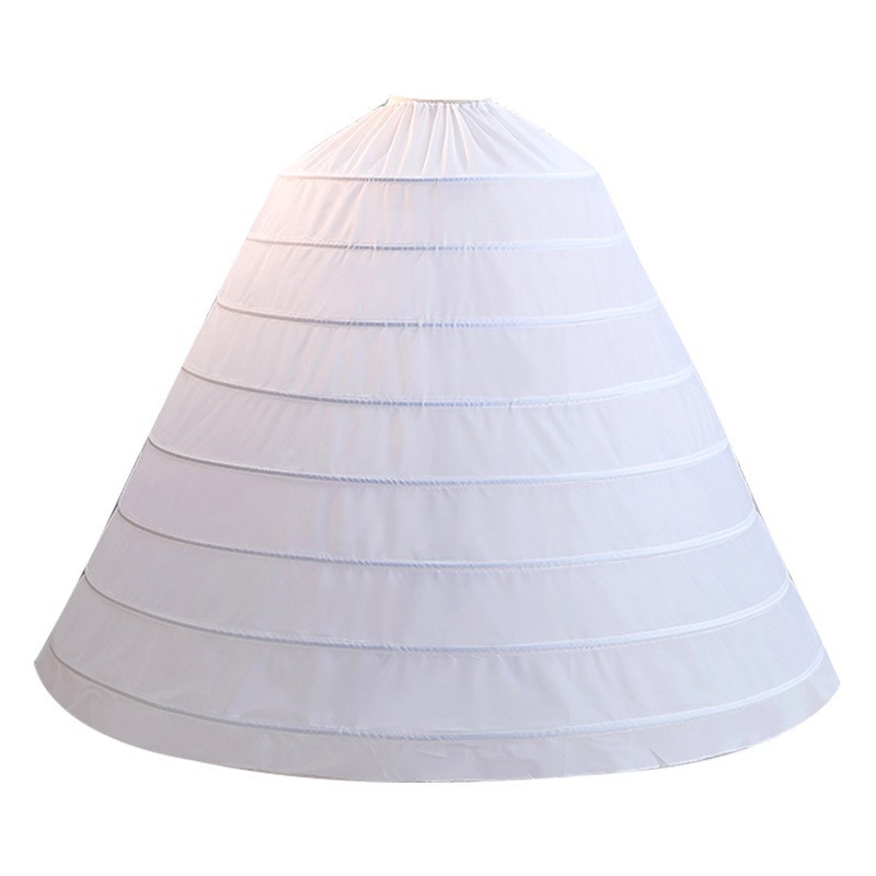 wedding dress hoop skirt