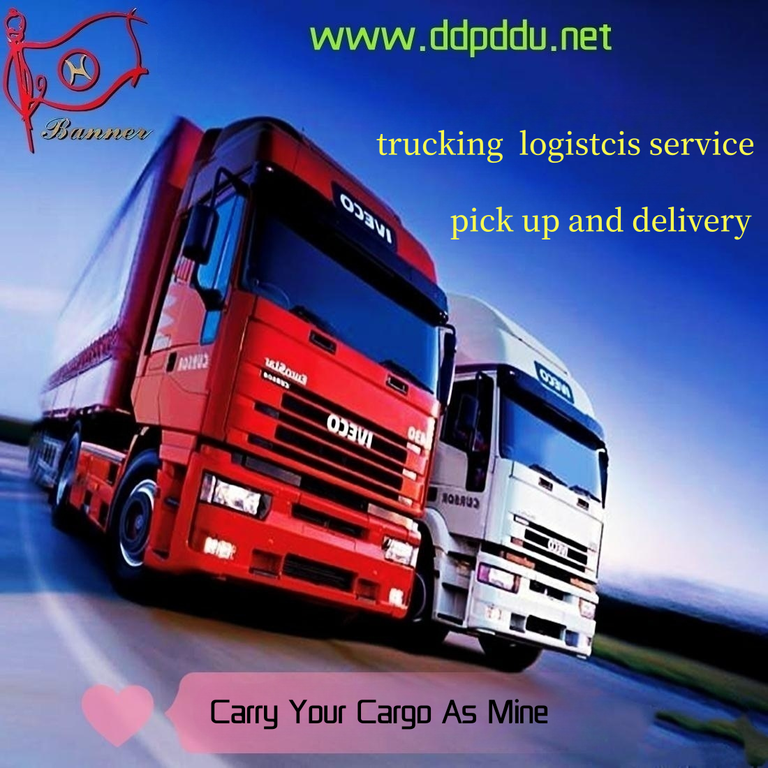 Китай логистический экспедитор услуги Контейнерный Прицеп грузовик наземный транспорт в США Европа Канада DDDP от двери до двери