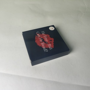 Impression personnalisée or jeu de cartes étanche Sexy image nue Logo personnalisé papier plastique personnalisé <span class=keywords><strong>IL</strong></span> FIN mais PEUT-<span class=keywords><strong>IL</strong></span> LIRE - Product Image 6