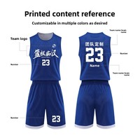 Maillot de basket-ball réversible à sublimation à prix réduit, costumes à conception uniforme, vêtements de sport pour le basket-ball, ensemble de basket-ball