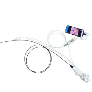 Bronchoscope <span class=keywords><strong>flexible</strong></span> Meilleur câble USB Bronchoscope à fibre optique Rhinolaryngoscope Cholédochoscopie Réutilisable Jetable - Product Image 1