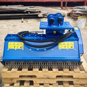 Flail Maaier Mulchers <span class=keywords><strong>Skid</strong></span> Stuur Mulcher Voor Mini Graafmachine Lader Bevestigingsmachines Mini Graafmachine Grasmaaier - Product Image 4