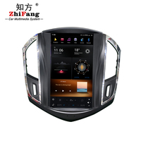Lecteur DVD de voiture avec écran tactile de 11,8 pouces, style Tesla, Android 13.0, CarPlay, 2K, pour Chevrolet Cruze 2012-2014, autoradio GPS