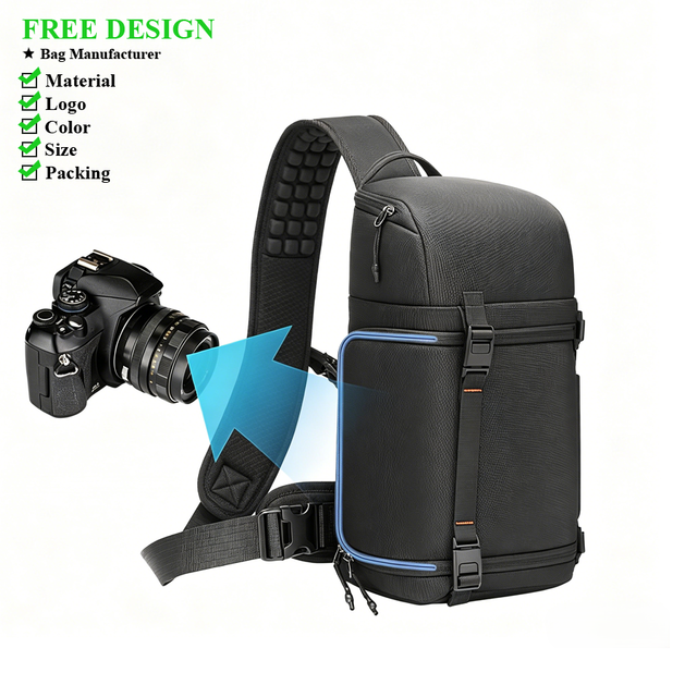 New Waterproof Professional Digital Single-shoulder Camera Bag, Storage Bag for Outdoor Portable Mirrorless and DSLR Cameras