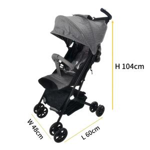<span class=keywords><strong>Poussette</strong></span> tout-terrain compacte pliable en un clic JXB de haute qualité et confortable pour les voyages - Product Image 5