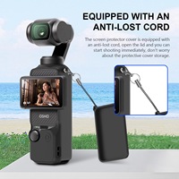 Nuevos Accesorios para Cámara de Acción, Funda Protectora de Silicona Suave a Prueba de Golpes con Cubierta de Pantalla para DJI OSMO Pocket 4