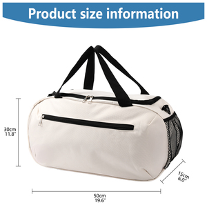 Bolsa <span class=keywords><strong>de</strong></span> Gimnasio Personalizada con Estampado <span class=keywords><strong>de</strong></span> Moda para Mujer, Bolsa <span class=keywords><strong>de</strong></span> Gimnasio Moderna con Logotipo, Bolsa <span class=keywords><strong>de</strong></span> Viaje Deportiva <span class=keywords><strong>de</strong></span> Poliéster Portátil, Bolsa Deportiva Duffl - Product Image 2