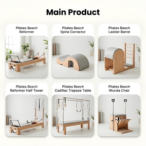 Sgabello di Stabilità in Legno per <span class=keywords><strong>Prenatal</strong></span>, Attrezzatura Fitness per Casa e Studio Yoga, per Modellamento del Corpo e Perdita di Peso, Sedia Prenatale - Product Image 4