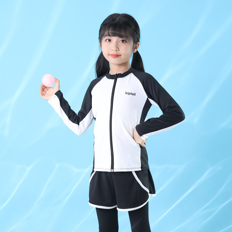 Ensemble trois pièces blanc fille