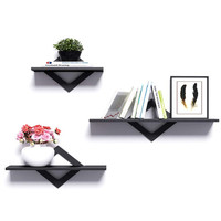 Set mit 3 Wandre galen für dekorative Regal wände
