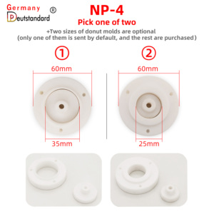 自動ドーナツ製造機フライヤー付き4列ミニドーナツメーカー - Product Image 2