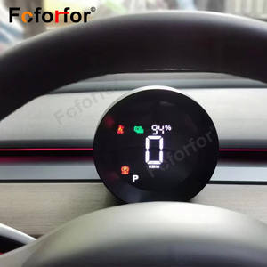 Mini groupe numérique pour <span class=keywords><strong>Tesla</strong></span> modèle <span class=keywords><strong>3</strong></span>/Y Mini LCD tableau de bord tableau de bord compteur de vitesse lecteur de <span class=keywords><strong>cockpit</strong></span> - Product Image 3