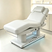 Cama de Belleza Eléctrica de PVC de Alta Gama con Mesa Calefactable Inteligente para Spas, Procedimientos Cosméticos Menores, Tatuajes y Tratamientos de Inyección