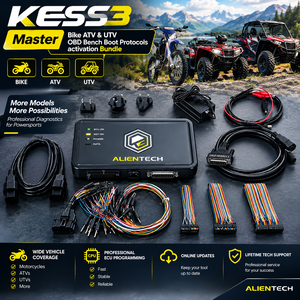 KESS3 Master Bike ATV&UTV OBD : Pack d'activation des protocoles Bench Boot, programmeur de reprogrammation de puces ECU TCU, lecture/écriture et outil de remapping ECU - Product Image 1