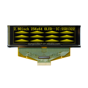 2.8インチOLEDディスプレイ256*64解像度LCDスクリーンSSD1322ドライバーグレースケール調整30ピン - Product Image 3